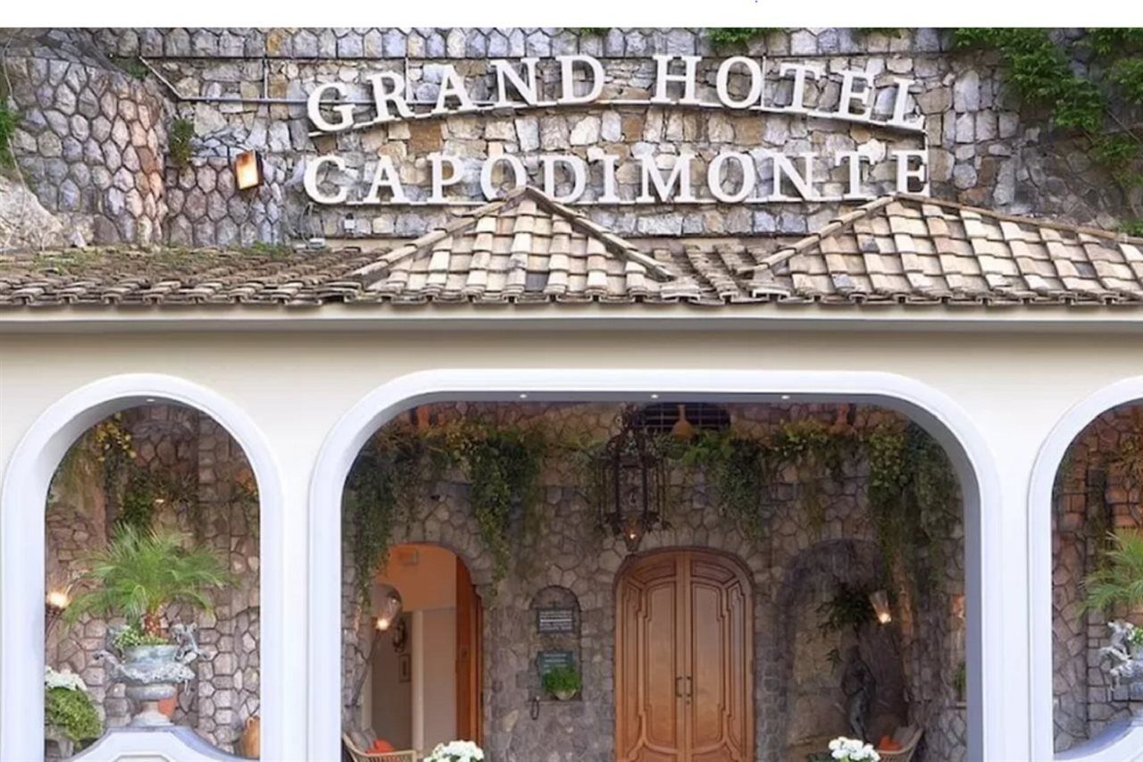 Grand Hotel Capodimonte Napoli Esterno foto